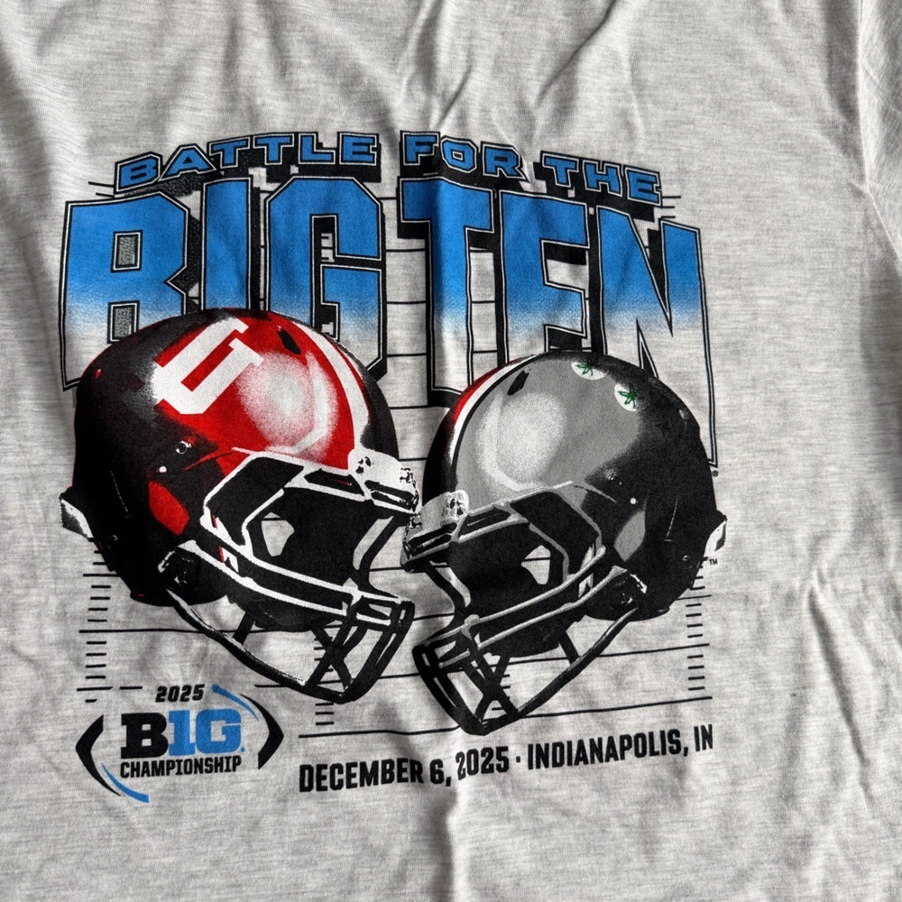 Homefield Battle for the Big Ten 2025 Championship Football Game Short Sleeve - Picture 2 of 5